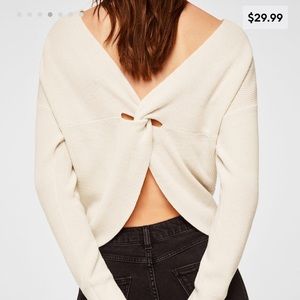 Mango Knot Detail Sweater